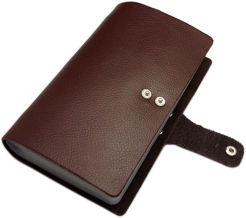 boshiho Leather Credit Card Holder Business Card Case Book Style 90 Count Name ID Card Holder Book