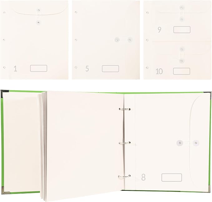 Important Document Organizer – Emergency File Folder Protect Your Family’s Legacy with 3-Ring and Label Pockets, Perfect for Home Office Filing and Gift Giving on Special Occasions