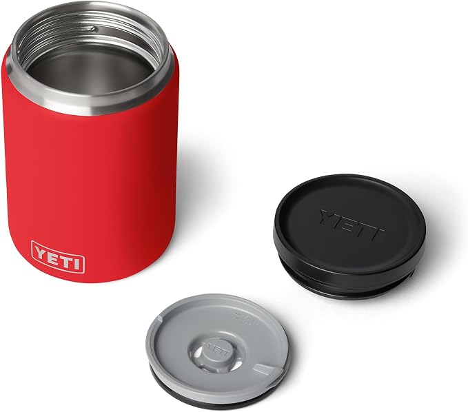 YETI Rambler 24 oz Food Jar, Vacuum Insulated, Stainless Steel, With Airtight Lid, Rescue Red