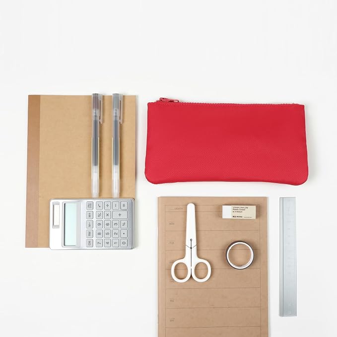 Minimalist School Work Organizer Bag for Traveling Portable Letter Writing Stationery Pouch Oxford Cloth