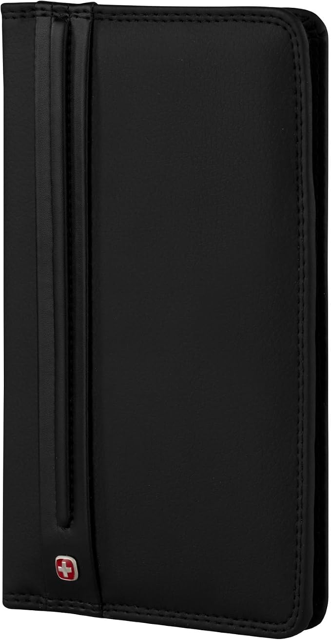 Wenger Luggage Diplomat Personal Card File 156, Black, One Size