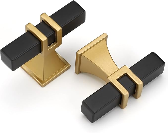 15 Pack 4 Inch Black and Gold Cabinet Pulls Black and Gold Cabinet Handles Kitchen Cabinet Pulls Dresser Drawer Pulls Kitchen Cabinet Hardware