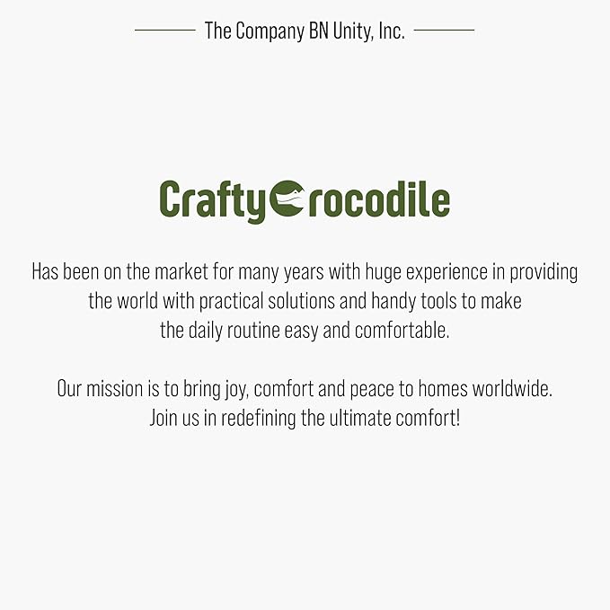 CraftyCrocodile Space Saving Hangers for Clothes - 6 in Pack, Heavy Duty Plastic, Multi Closet Space Savers for Shirts, Pants, Jeans, Sweaters - Hanger Organizer Space Saver