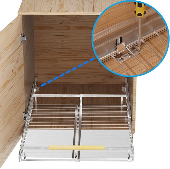Expandable Pull Out Drawer 3Pack, Kitchen Cabinet Organizer Bottom-Mounted Slide Out Storage Shelves, 14.86''-25.86''W x 22.5''D