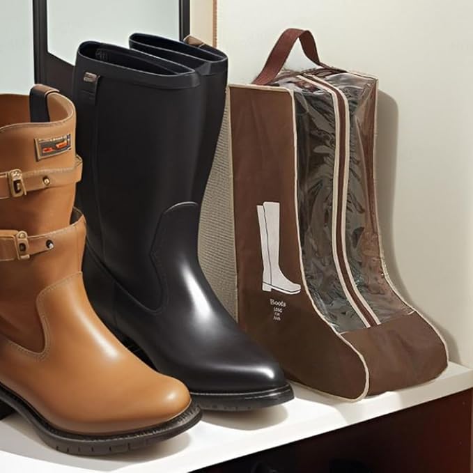 Portable 2 Pack Boots Storage | Tall Boots Storage/Protector Bag