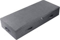 39.4" Bedroom Underbed Storage Boxes with Lid for Wedding Dress,Black Gray | 100cm Ultra Large Storage Containers for Duvets, Blankets, Clothes, Shoes, Toys, Comforters, Folding Rigid Organizer Bins