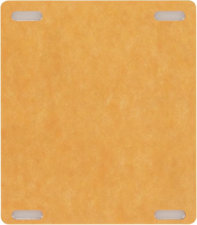 Elihome Cutting Board Organizer, 4-Slot Angled Holder — Wood Fiber Composite, Non-Slip Feet, Dishwasher Safe, Heat-Resistant 350°F, Non-Porous (Natural Wood)