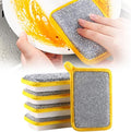 5PCS Multipurpose Dishwashing Rags, 2024 New Double Sided Sponge Kitchen Dishcloth, Multi-Purpose Absorbent Sponge Dishwashing Rags for Washing Dishes Cleaning Kitchen(3.54 * 5.31inch)