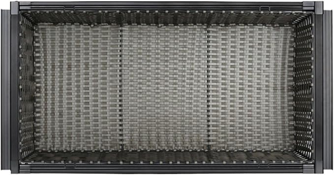 Pull Out Drawer Organizer Containers,Basket Storage Rack for Stackable Clothes,Slide Out Pantry Shelves,Can Store Office Supplies Clothes and Tableware(35.43-39.37in)