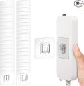 Double Sided Adhesive Wall Hooks,20 Pack Self Adhesive Hooks,Suitable for Hanging and Organizing Power Outlets, Picture Frames, and Tissue Boxes at Home, Office, or in Rv