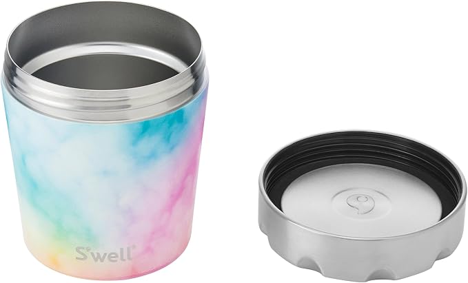 S'well Stainless Steel Ice Cream Chiller, 16oz, Candy Cloud, Triple Layered Vacuum Insulated Container Keeps Ice Cream Frozen For Up To Four Hours, BPA Free