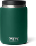 YETI Rambler 24 oz Food Jar, Vacuum Insulated, Stainless Steel, With Airtight Lid, Black Forest Green