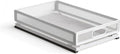 Pull-out Storage Basket Metal Frame Mesh Storage Basket Easy Access for Kitchen, Extended Model 50cm Long 35cm Wide With Slide Rail, Small