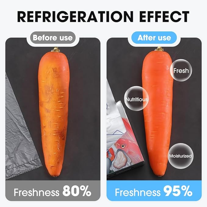 Reusable Aluminum Foil Sealable Storage Bags, Upgrade Reusable Food Storage and Preservation Slider Bags with a Stand-Up Bottom Design Preservations Bags for Kitchen (S(7.87 * 5.11in), 10pcs)