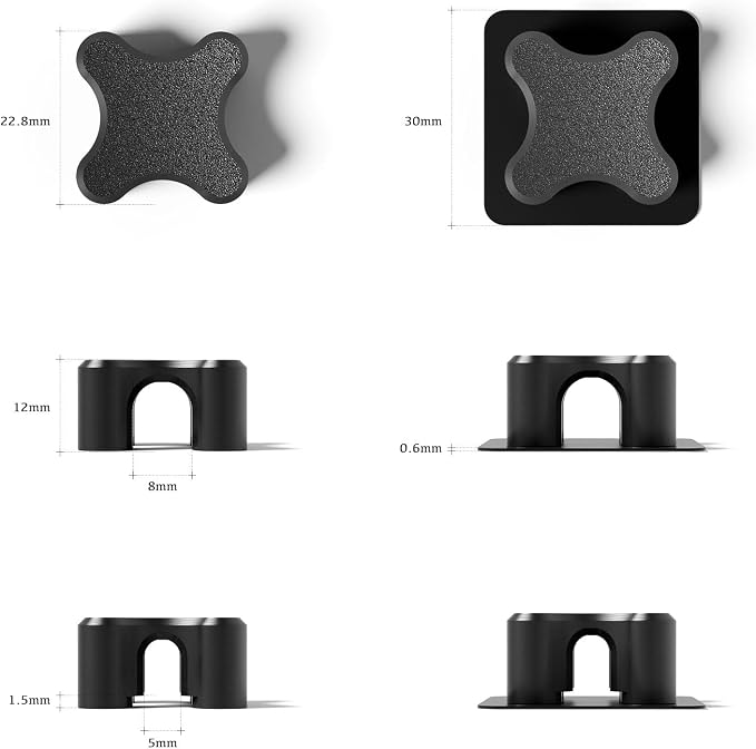 Magnetic Cable Organizer – Desktop Multipurpose Cord Keeper & Cable Management Clip for Home & Office