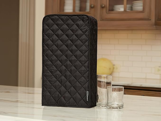 Covermates Keepsakes - Blender Cover - Dust Protection - Stain Resistant - Washable - Appliance Cover, Black
