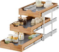 OCG Pull Out Drawer 14" W x 21" D, 3 Tier Pull Out Cabinet Organizer, Heavy-Duty Slide Out Drawer for Cabinets, Base Cabinet Organization for Kitchen, Pantry, Bathroom