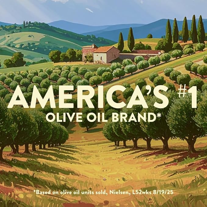Pompeian USDA Organic Extra Virgin Olive Oil Non-Stick Cooking Spray, Full-Bodied, Perfect for Salads and Pasta, Naturally Gluten Free, Non-Allergenic, Non-GMO, No Propellant, 5 FL. OZ, Single Bottle | No Propellants - First Cold Pressed Olive Oil for ...