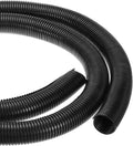 DMiotech 10ft Wire Loom Split Tubing 2 Inch(50.8 Mm) ID, Cord Protectors from Pet Flexible Conduit Cable Management for Office, Home, Garden, Black