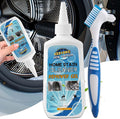 Mold Stain Remover Gel, Washing Machine Cleaner for Front Loader Washer Gasket Rubber Seal Home Stain Removal Gel for Grout, Caulk, Refrigerator, Shower, Bathtub, Bathroom Cleaning Solution (5 Fl Oz)