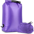 Travel Compression Laundry Bag for Dirty Clothes, Pump-Free Vacuum Space Saver Bag, Reusable Waterproof Wet Dry Bag, Travel Laundry Bag for Luggage, Packing, Suitcase (1 Pcs)（Purple, L)