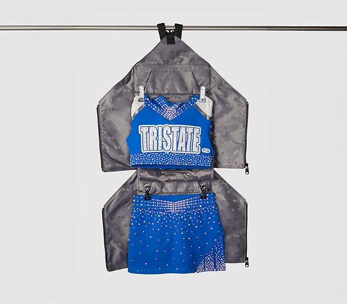 Nfinity Uniform Organizer - Closet Organizers and Storage for Clothes | Wardrobe Clothing Organizer for Tidy, Space-Saving Storage | Home and Office Solution