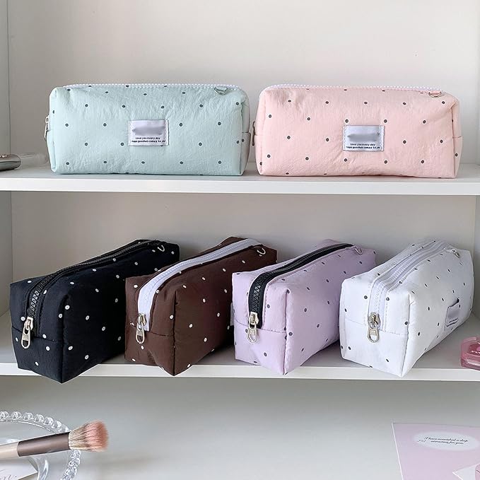 Zippered Design Pen Holders Premium Storage Bag Stationeries Case Pencil Organizers for Students and Professional Holders Box