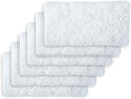 LIGHT 'N' EASY Steam Mop Pads Replacement Reusable Original for S3601/7688ANB/7688ANW/S6/S15（6pcs）