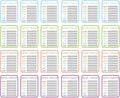 Seasonstorm Daily Water Tracker Aesthetic Diary Travel Journal Paper Stickers Scrapbooking Stationery School Office Art Supplies