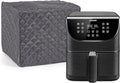 Covermates Keepsakes Air Fryer Cover – Quilted Deep Fryer Appliance Protector for Kitchen Counter Storage – Dust & Stain Resistant – Washable Slip-On Design, Slate