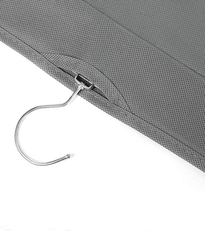 Bra and Underwear Hanging Storage Organizer Mesh Pockets Dual Sided Wall Shelves Space Saver Bag Sock Underpants Drawer Closet Clothes Rack (Gray:(6+18pockets))