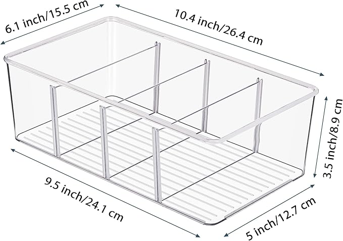 Vtopmart 24pcs Airtight Food Storage Containers with Lids and 4 Pack Pantry Organization and Storage