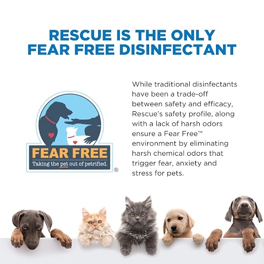 REScue One-Step Disinfectant Cleaner & Deodorizer Wipes for Vet Use – Cleaner for Kennels, Litter Boxes, Vet Offices, Pet Grooming Surfaces – Wipes Canister, 160-Count (12 Pack)