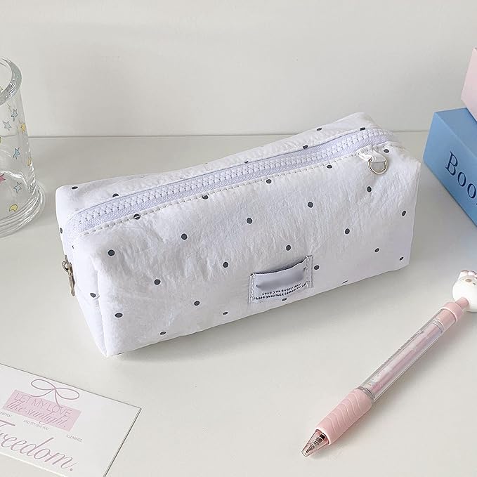 Zippered Design Pen Holders Premium Storage Bag Stationeries Case Pencil Organizers for Students and Professional Holders Box