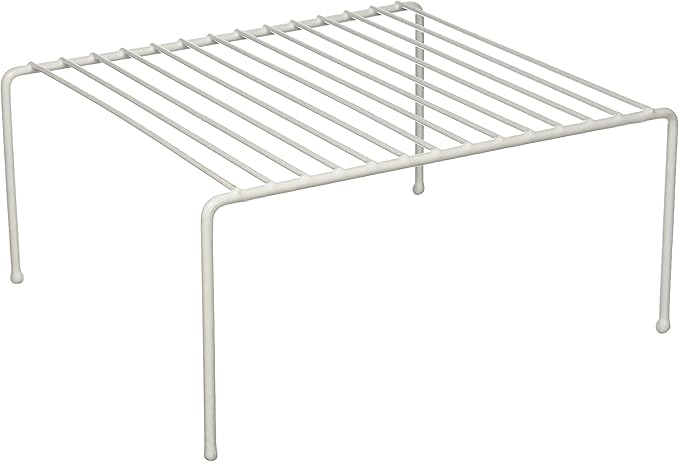 Panacea Grayline 40115, Medium Kitchen Helper Shelf, White