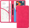 CoBak Car Registration and Insurance Holder | Vehicle Glove Box Organizer, Auto Truck Compartment Document Case with Magnetic Closure for Insurance & Driver License