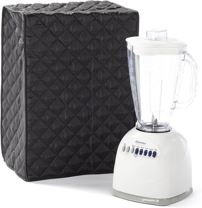 Covermates Keepsakes - Blender Cover - Dust Protection - Stain Resistant - Washable - Appliance Cover, Black