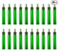 20 Pack Set 10ML Protable Refill Bulk Atomizer Spray Travel Perfume Bottle Hydrating Empty Bottle (Green)