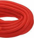 DMiotech 100ft Wire Loom Split Tubing 1 1/4 Inch(31.8mm) ID, Cord Protectors from Pet Flexible Conduit Cable Management for Office Home Garden, Red