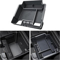Silverado Sierra Center Console Organizer - Refreshed Models 2024-2026 Chevy Silverado/GMC Sierra 2500HD 3500HD - (Full Console w/Bucket Seats ONLY) - Black