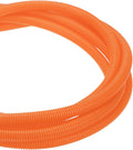 DMiotech 20ft Wire Loom Split Tubing 5/8 Inch(15.9mm) ID, Cord Protectors from Pet Flexible Conduit Cable Management for Office Home Garden, Orange