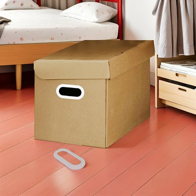 COHEALI 10pcs Plastic Box Handles for Cardboard Moving Boxes Heavy-duty Load Bearing Straps for Storage and Moving Carry Handles for Medium Storage