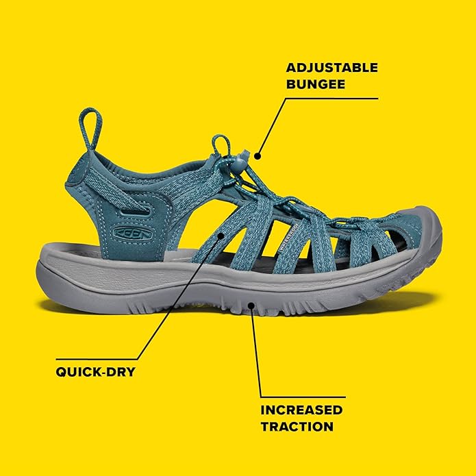 KEEN Women's Whisper Closed Toe Sport Sandals
