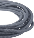 DMiotech 20ft Wire Loom Split Tubing 3/4 Inch(19.1mm) ID, Cord Protectors from Pet Flexible Conduit Cable Management for Office Home Garden, Gray