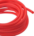 DMiotech 25ft Wire Loom Split Tubing 1/4 Inch(7 Mm) ID, Cord Protectors from Pet Flexible Conduit Cable Management for Office, Home, Garden, Red