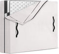 HOMESURE Mattress Bags for Moving and Storage with 8 Handles - Mattress Cover for Moving - Heavy Duty, Strong Zipper Closure, Moving Supplies & Moving Bag - Semi-Transparent, Full