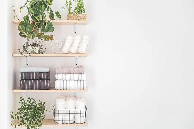 B&B HARDWARE Cabinet Shelves - Melamine 3/4'' Thick - Custom Organize Space with Stylish Cabinet Melamine Shelves - Perfect Solution for Home & Office - Cut to Size (9" Depth X 28 Inches Length)