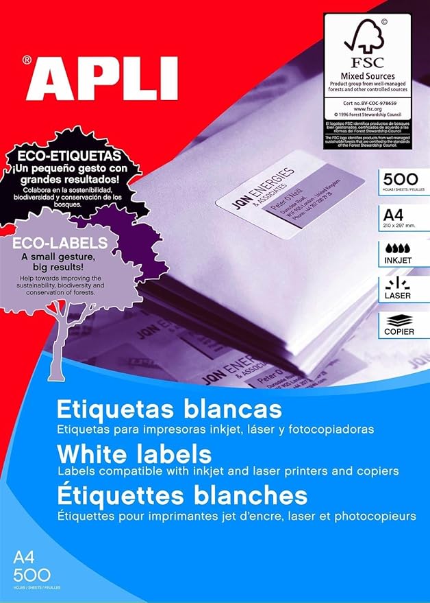 APLI 10563 Printer Label