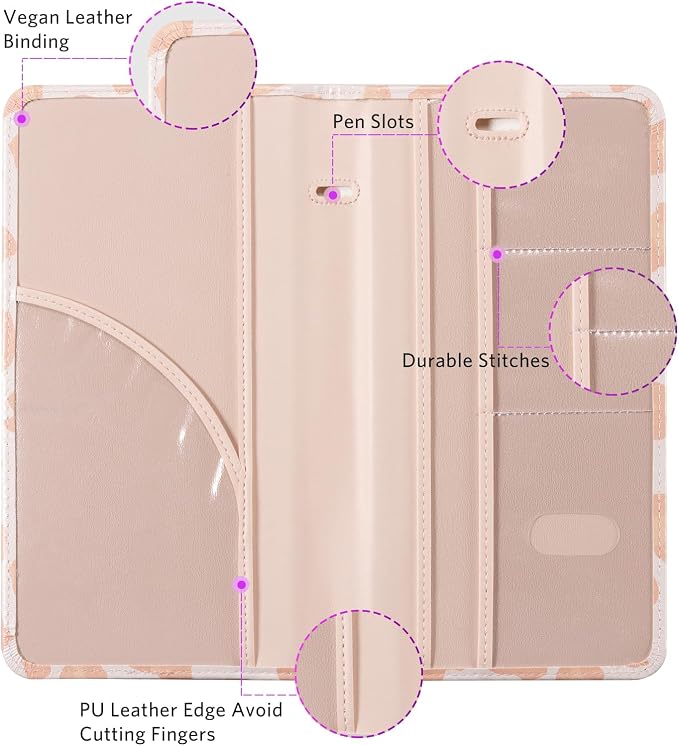 CoBak Car Registration and Insurance Holder | Vehicle Glove Box Organizer, Auto Truck Compartment Document Case with Magnetic Closure for Insurance & Driver License