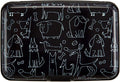 Credit Card Holder Wallet for Women Men RFID Blocking Small Metal Business Aluminum Protector Sleeves Slim Mini Cards Case (Black Funny Dogs Collection)